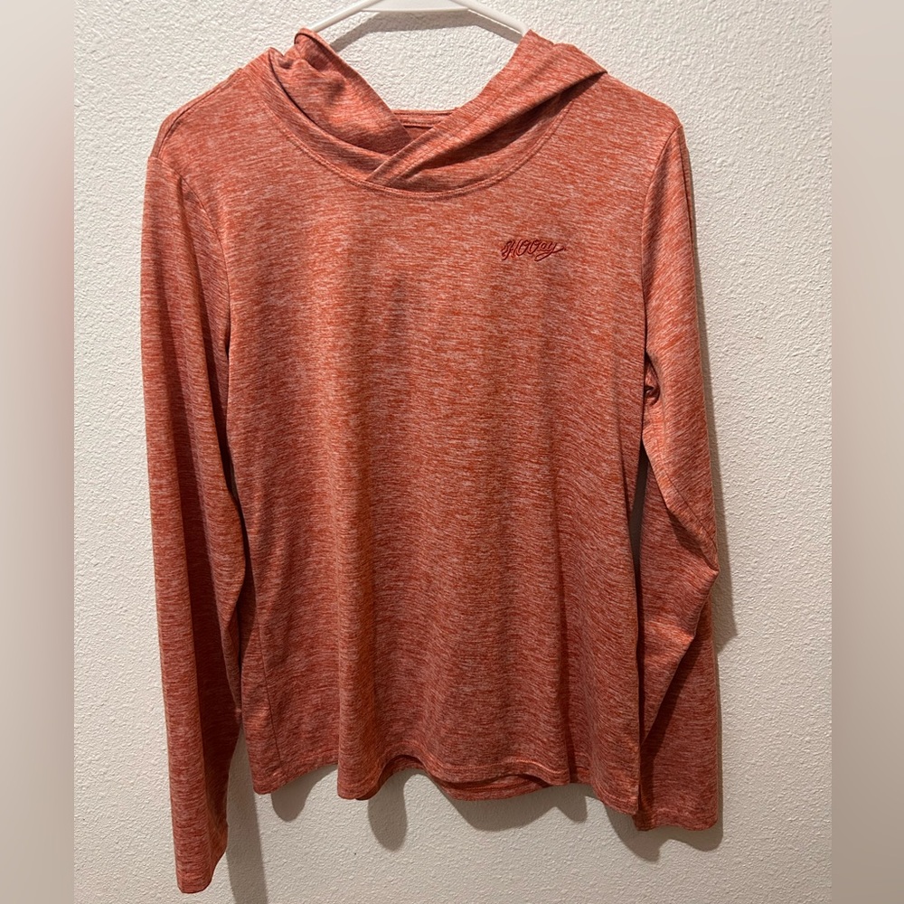 Lightweight Hooded Long Sleeve Top